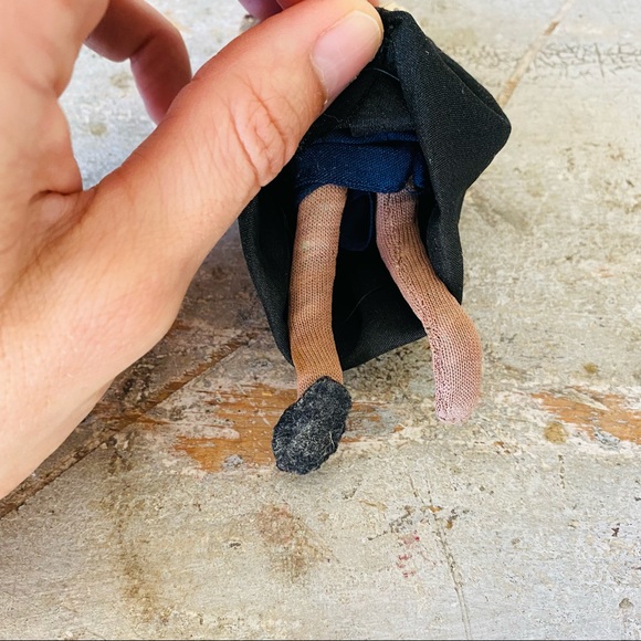 ♥️ Vintage ♥️ Old Primitive Wire Doll - Picture 6 of 8